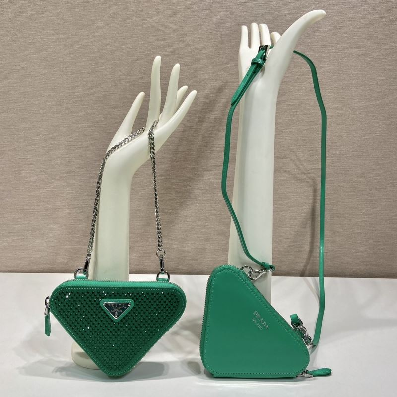 Pra*a triangle pouch